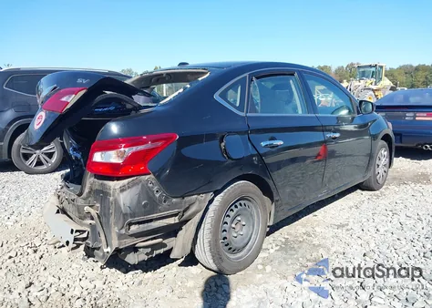 2016 Nissan Sentra Sv from USA, damaged, VIN 3N1AB7AP2GL654002